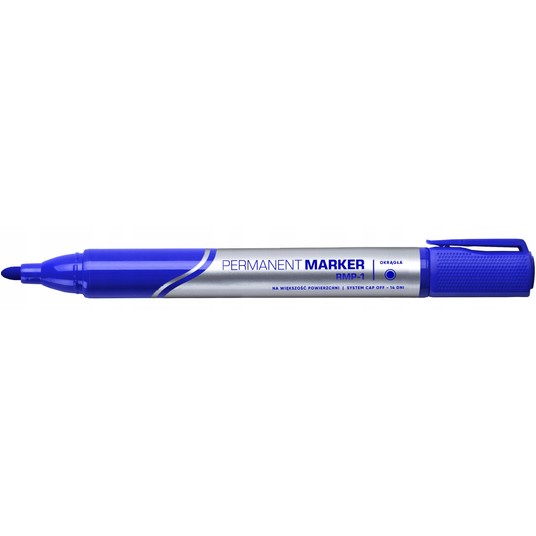 MARKER PERMANENTNY RMP1 C/NIEBIESKI 8599 A'12 -zdjęcie numer 1