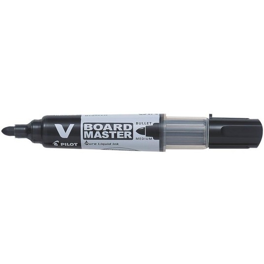 MARKER PILOT V-BOARD MASTER MED. CZARNY A'10 5769 -zdjęcie numer 1
