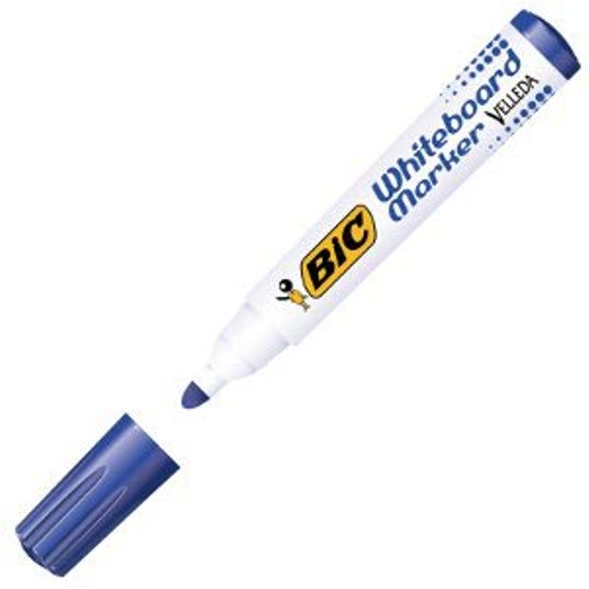 MARKER SUCHOŚCIERALNY VELLEDA ECO (12) NIEBIESKI -zdjęcie numer 1