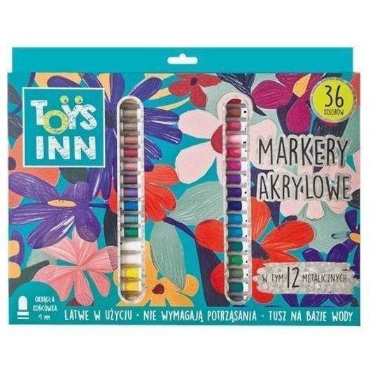 Markery Akrylowe 36 szt ToysInn 9650 -zdjęcie numer 1