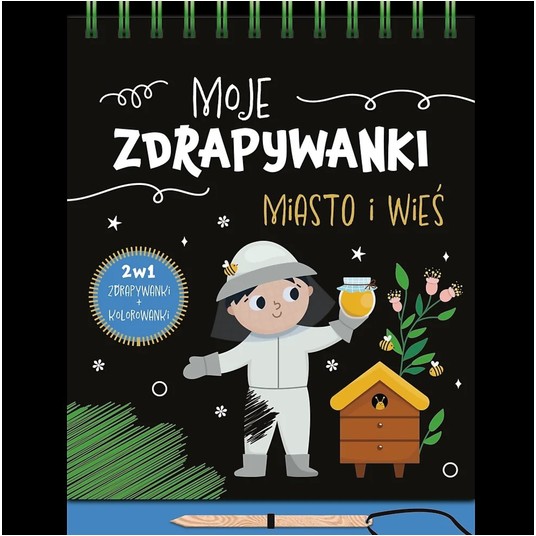 MIASTO I WIEŚ. MOJE ZDRAPYWANKI KS97399 -zdjęcie numer 1