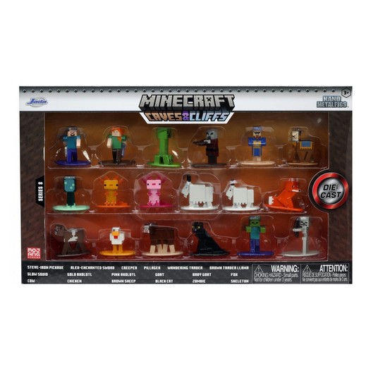 MINECRAFT FIGURKI 18 PACK WERSJA 8 JADA 1828 -zdjęcie numer 1