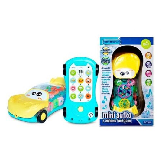 MINI AUTKO Z WIELOMA FUNKCJAMI E-EDU -zdjęcie numer 1