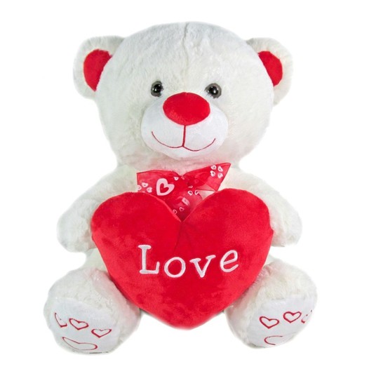MIŚ 1 KOL 'LOVE' 40CM 159304 -zdjęcie numer 1
