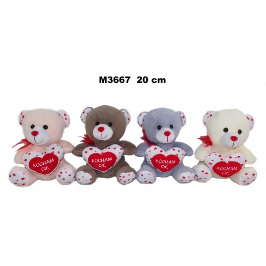 MIŚ 4KOL KOCHAM CIĘ 20CM 162014 -zdjęcie numer 1