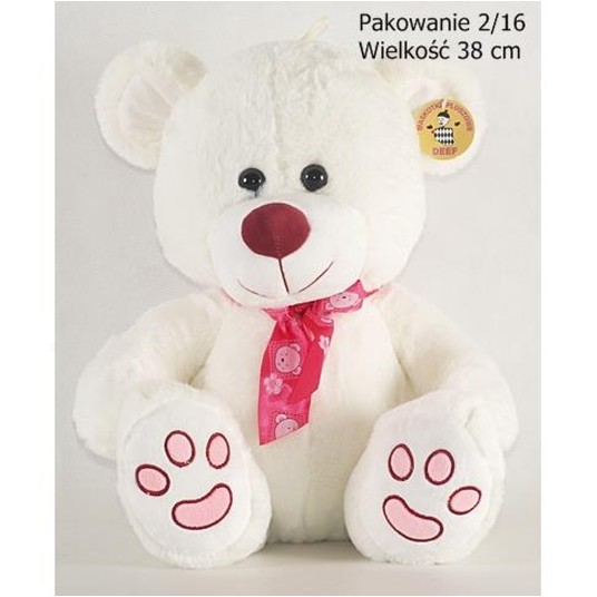 Miś z Fioletowym Nosem Duży -zdjęcie numer 1