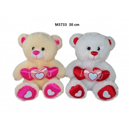 MIŚ Z KOKARDKĄ 2 RODZ 95 CM 166449 -zdjęcie numer 1