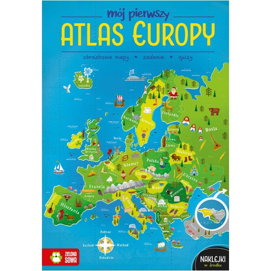 Mój pierwszy atlas Europy 9788382991390 -zdjęcie numer 1