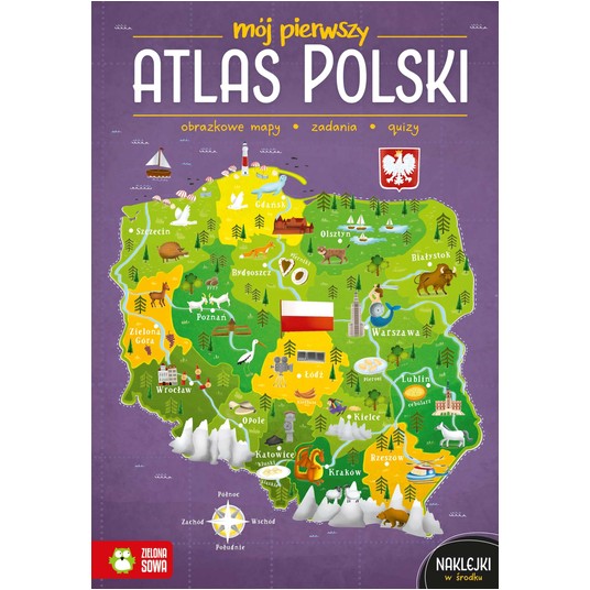 Mój pierwszy atlas Polski 9788382991383 -zdjęcie numer 1