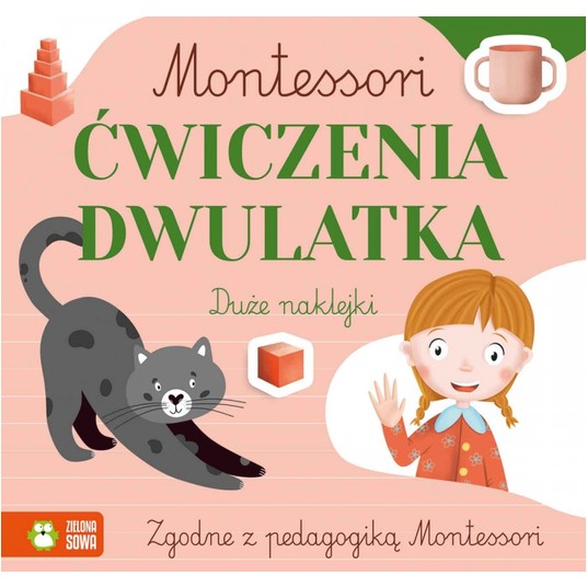Montessori. Ćwiczenia dwulatka 9788382406290 -zdjęcie numer 1