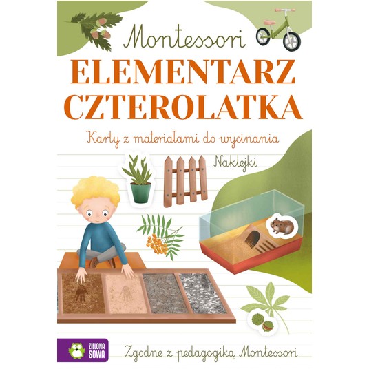 Montessori. Elementarz czterolatka 9788382406238 -zdjęcie numer 1