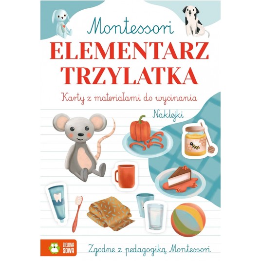 Montessori. Elementarz trzylatka 9788382406245 -zdjęcie numer 1