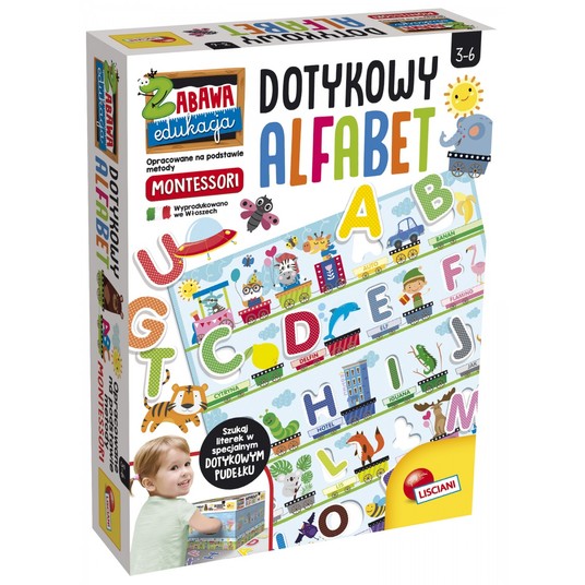 MONTESSORI PLUS DOTYKOWY ALFABET 6979 -zdjęcie numer 1
