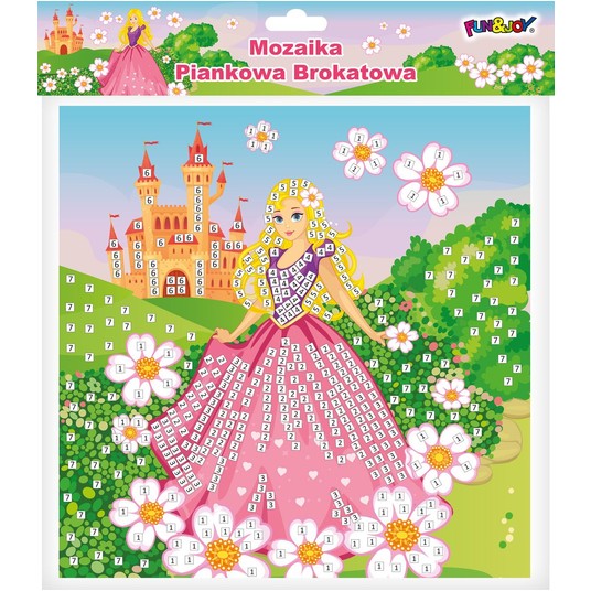MOZAIKA BROKATOWA 1K GIRL -zdjęcie numer 1