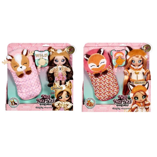 NA! NA! NA! SURPRISE CAMPING DOLL LALKA 579373EUC -zdjęcie numer 1