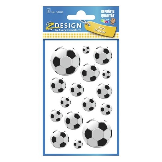 NAKLEJKI PAPIEROWE FOOTBALL 53708 -zdjęcie numer 1