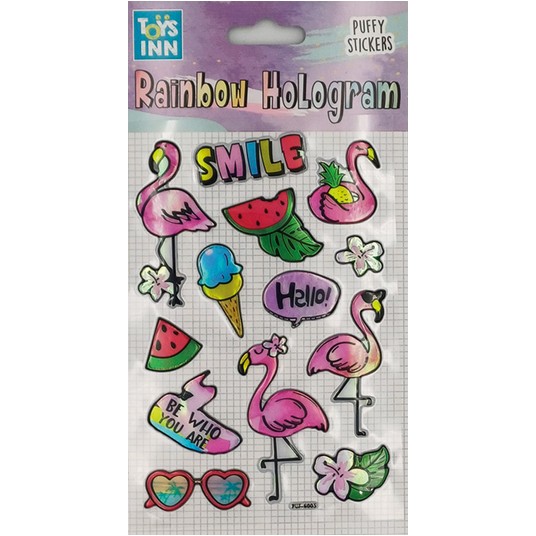 Naklejki rainbow hologram - smile 8646 -zdjęcie numer 1