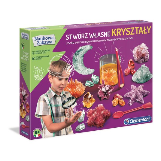 NAUKOWA ZABAWA STWÓRZ WŁASNE KRYSZTAŁY 0697 -zdjęcie numer 1