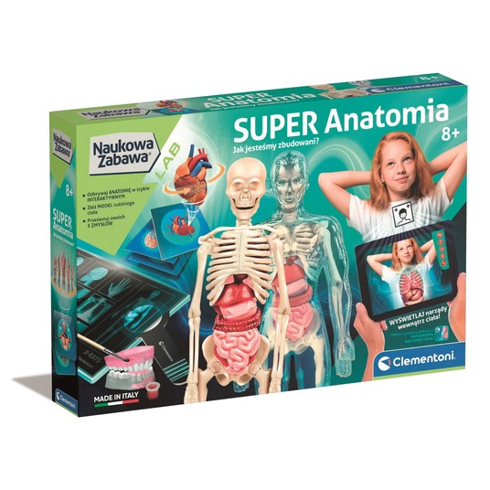 NAUKOWA ZABAWA SUPER ANATOMIA 9195 -zdjęcie numer 1