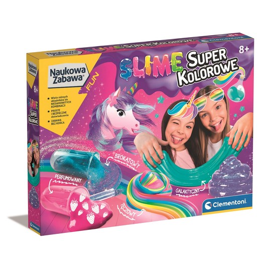 NAUKOWA ZABAWA SUPER KOLOROWE SLIME 6361 -zdjęcie numer 1