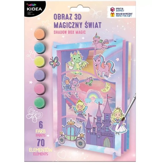 OBRAZ 3D MAGICZNY ŚWIAT KIDEA 8718 -zdjęcie numer 1