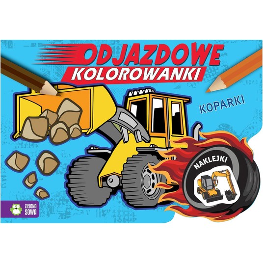 Odjazdowe kolorowanki. Koparki NW 8603 -zdjęcie numer 1