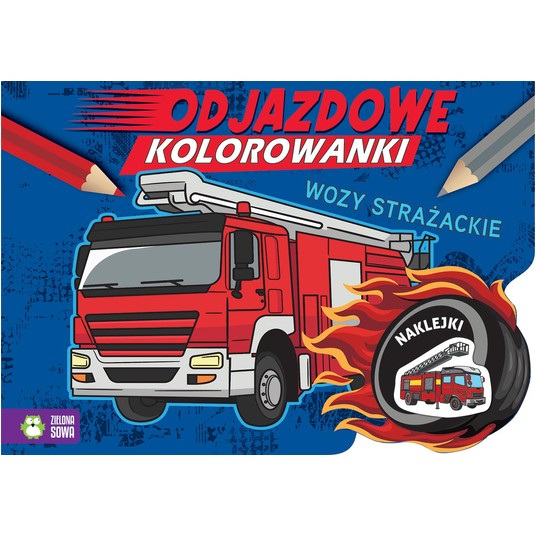 Odjazdowe kolorowanki. Wozy strażackie NW 8610 -zdjęcie numer 1