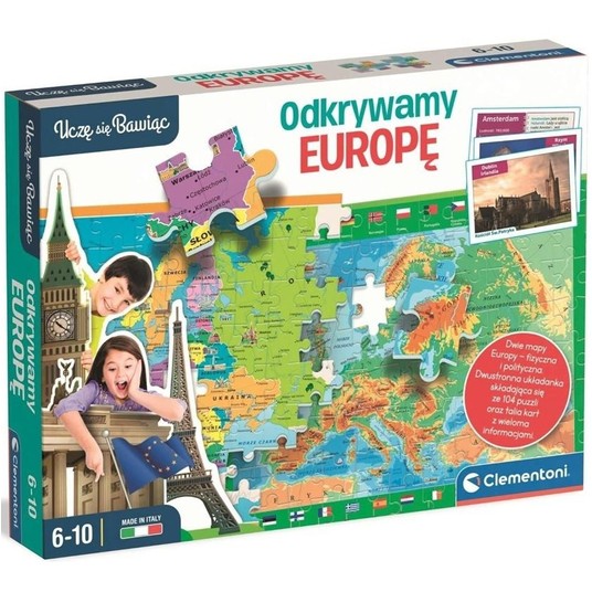 ODKRYWAMY EUROPĘ CLEMENTONI 4220 -zdjęcie numer 1