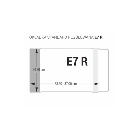 OKŁADKA E7-242 REGULOWANA (IKS R-5) (25) 0060 -zdjęcie numer 1