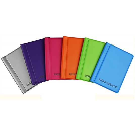 OKŁADKA NA DOKUMENTY MINI NEW COLOURS (6) 0391 -zdjęcie numer 1