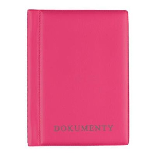OKŁADKA NA DOKUMENTY MINI PINK 0292 A'6 -zdjęcie numer 1