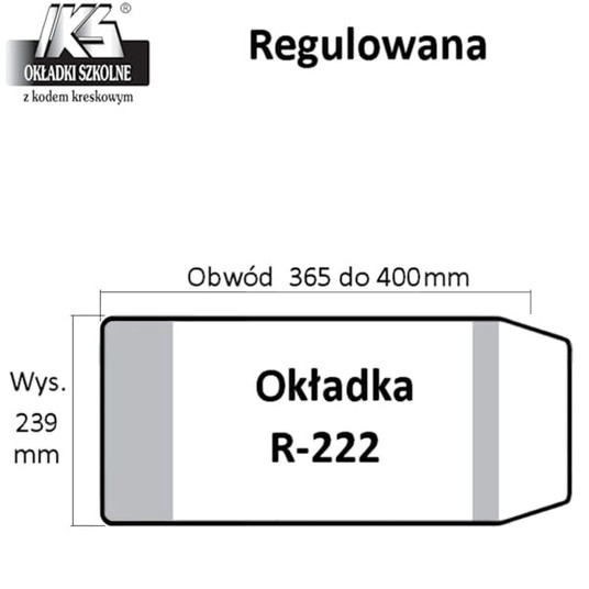 OKŁADKA REGULOWANA R-222 (25) 2221 A'12 -zdjęcie numer 1