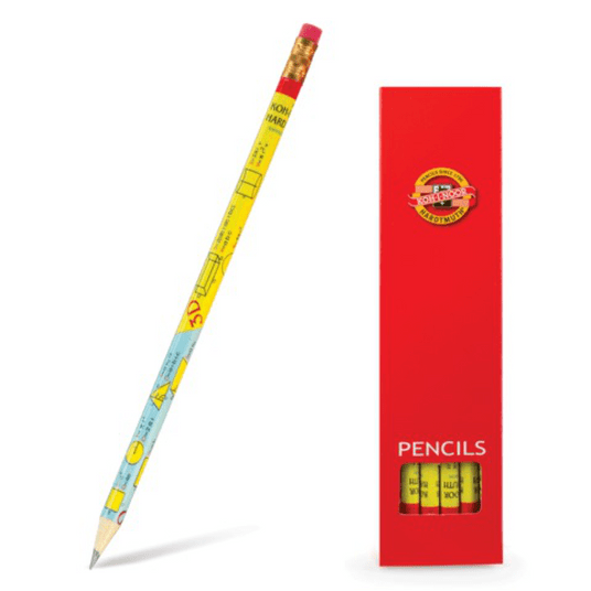 OŁÓWEK GRAFITOWY 1231 FORMUŁY GEOMETRYCZNE Z G -zdjęcie numer 1