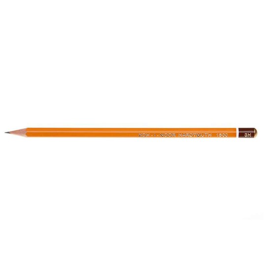 OŁÓWEK GRAFITOWY 1500-3H KOH-I-NOOR (12) 5919 -zdjęcie numer 1