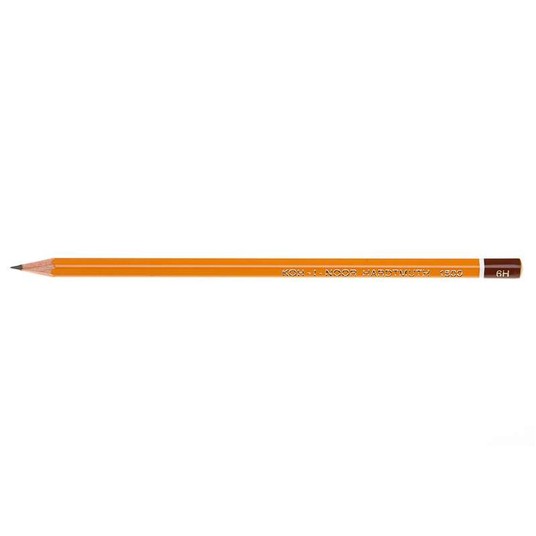 OŁÓWEK GRAFITOWY 1500-6H KOH-I-NOOR(12) 5971 -zdjęcie numer 1