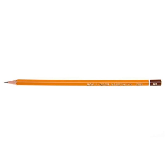 OŁÓWEK GRAFITOWY KOH-I-NOOR 1500-8B (12) 6008 -zdjęcie numer 1
