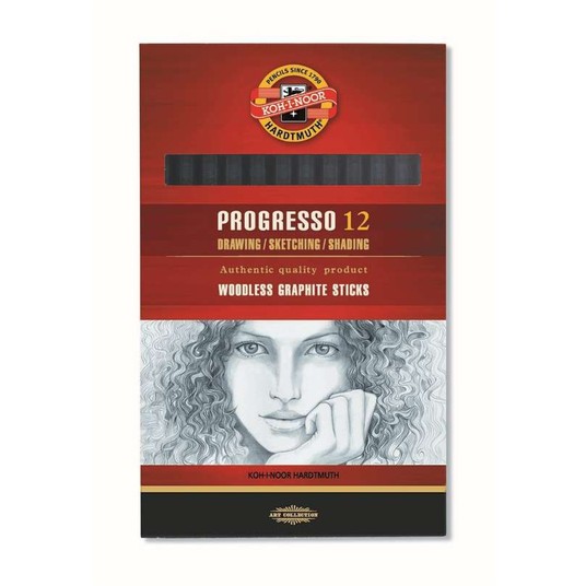 OŁÓWEK GRAFITOWY PROGRESSO 8911 HB 5872 A'12 -zdjęcie numer 1