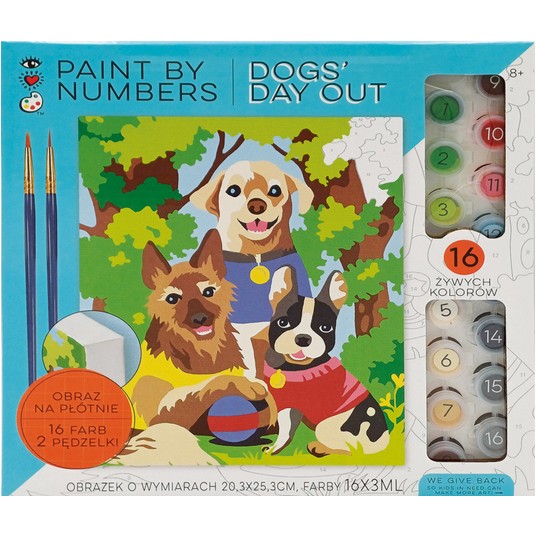 Paint by numbers - psy 0729 -zdjęcie numer 1