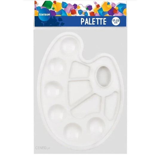 PALETKA DO MIESZANIA FARB BIAŁA 0690 -zdjęcie numer 1