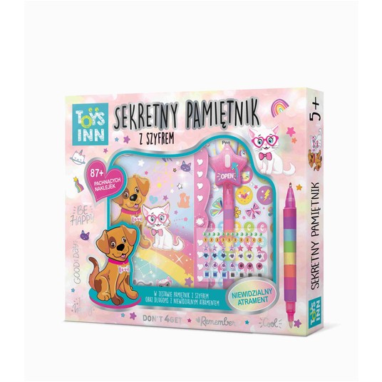 PAMIĘTNIK SECRET MESSAGE PETS 7649 -zdjęcie numer 1