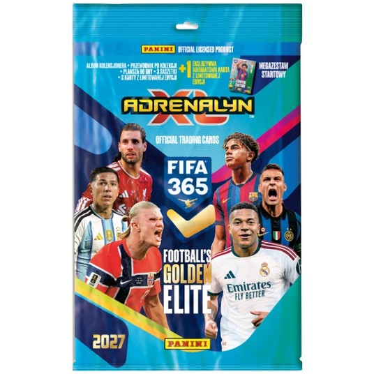 PANINI FIFA 365 ADRENALYN 2027 SASZETA 9092 A'50 -zdjęcie numer 1