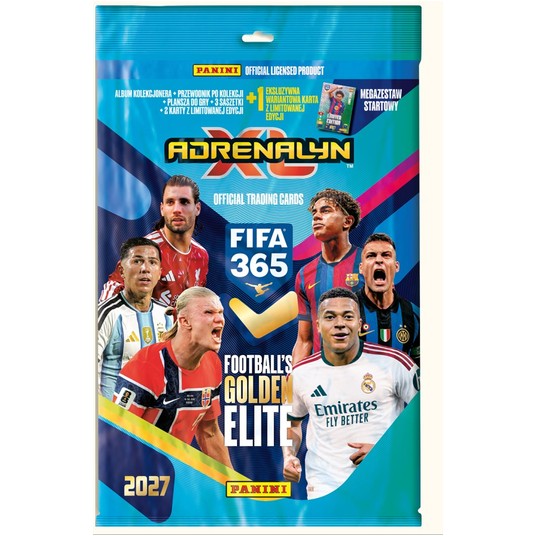 PANINI FIFA 365 ADRENALYN XL 2027 MEGAZESTAW START -zdjęcie numer 1