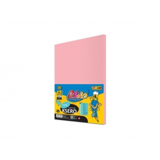 PAPIER KSERO A4 160G 50K IT170 RÓŻOWY 7229 -zdjęcie numer 1