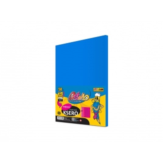PAPIER KSERO A4 160G 50K IT220 NIEBIESKI 7267 -zdjęcie numer 1