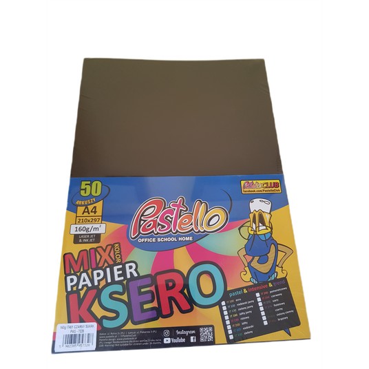PAPIER KSERO A4 160G 50K IT401 CZARNY 7328 -zdjęcie numer 1