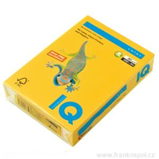 PAPIER KSERO A4 IQ PREMIUM 80G (500) KANARKOWY -zdjęcie numer 1