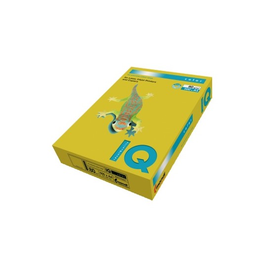 PAPIER KSERO A4 IQ PREMIUM 80G (500) MUSZTARDOWY -zdjęcie numer 1