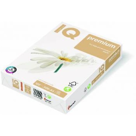 PAPIER KSERO IQPREMIUM A4 100G (500) BIAŁY 0233 -zdjęcie numer 1
