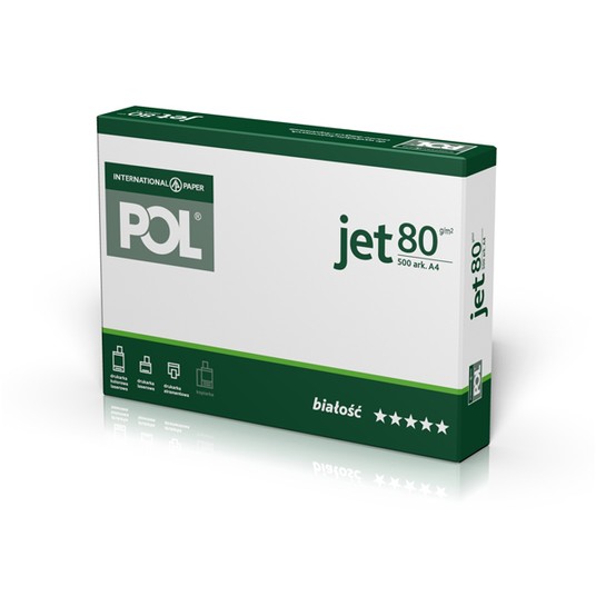 PAPIER KSERO POLJET A4 80g (500) -zdjęcie numer 1