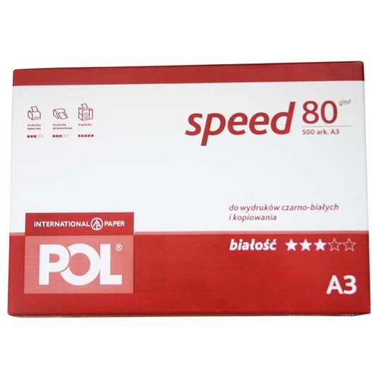 PAPIER KSERO POLSPEED A3 500ARK.80G A'5 2345 -zdjęcie numer 1